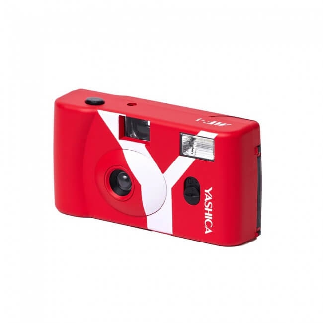 Yashica MF-1Y 35mm Film Camera Red | YOHO