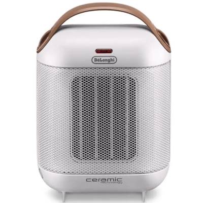 DeLonghi HFX30C18.IW Compact Ceramic Heater - White | YOHO