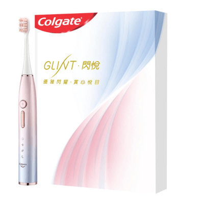 Colgate Glint Sonic Electric Toothbrush - Pink | YOHO