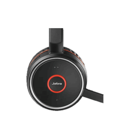 Jabra Evolve 75SE Duo Commercial Wireless Bluetooth Headset with Link ...