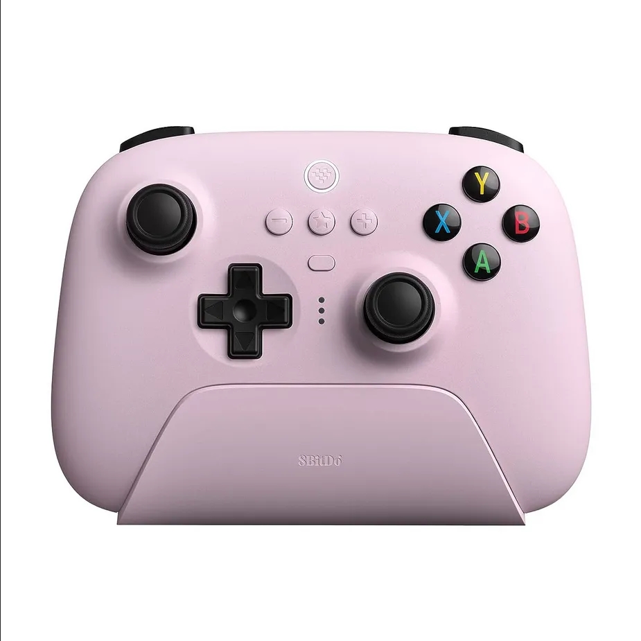 8BitDo Ultimate 2.4g Wireless Controller With Charging Dock 2.4g Controller PINK