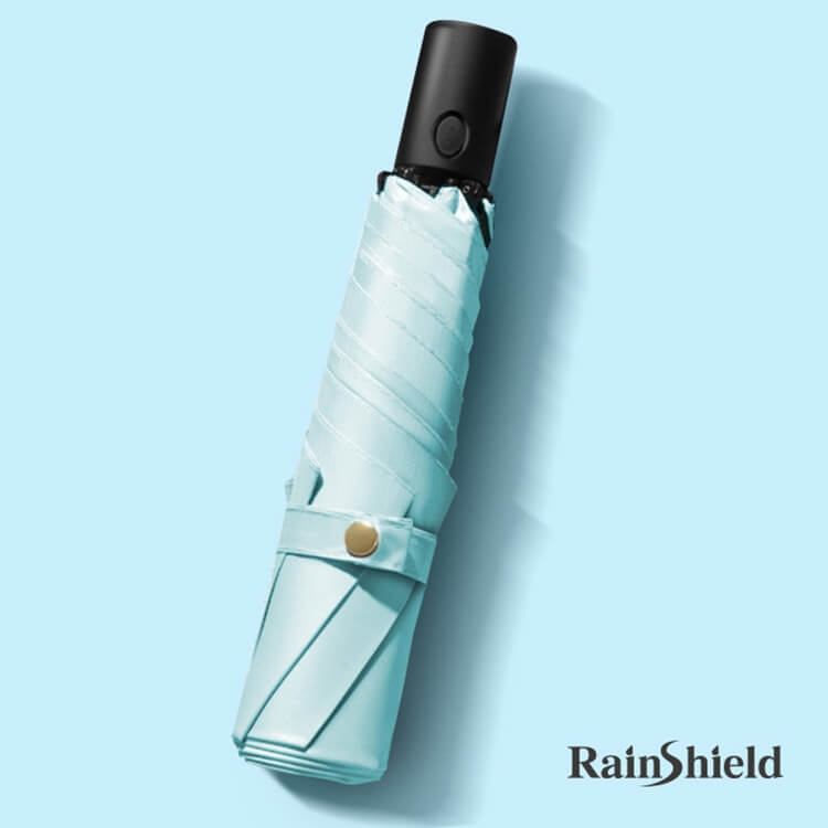 RainShield 198g Automatic Folding Umbrella CJ002 Blue