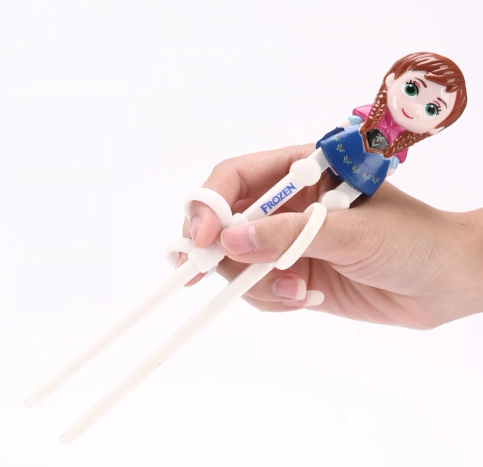 FROZEN - 3D learning chopsticks |3 stages in 1 | Anna