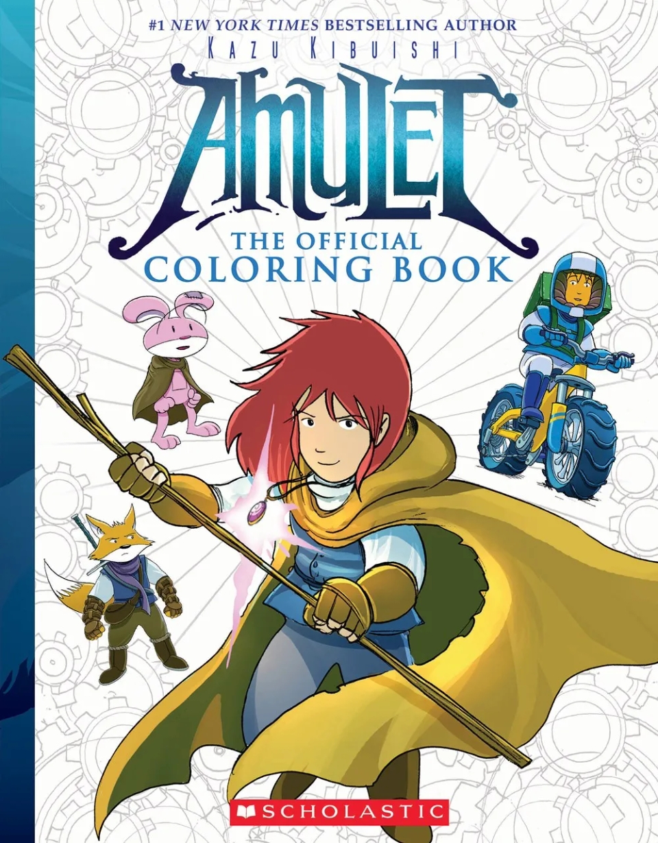 AMULET: THE OFFICIAL COLORING BOOK #9781339018287