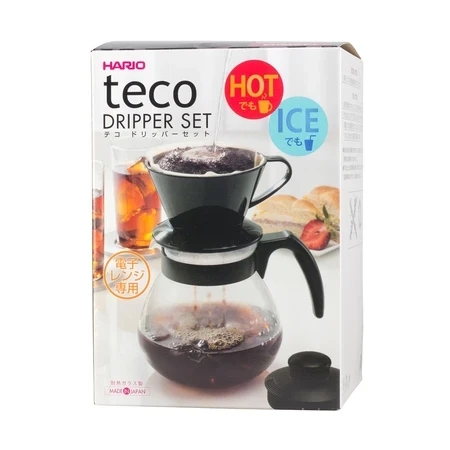 Hario - Coffee Dripper Set TCD-100B BLACK  (1000ML/2-4 CUP) - parallel import