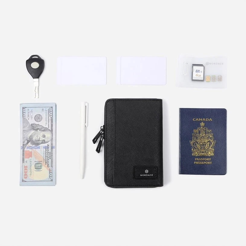 Nordace Siena II Passport Holder Black