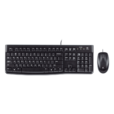 羅技 Logitech MK120 有線滑鼠鍵盤組 英文版 920-002586 香港行貨