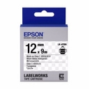 EPSON LK-4TBN 標籤帶 透明底黑字 12mm 香港行貨