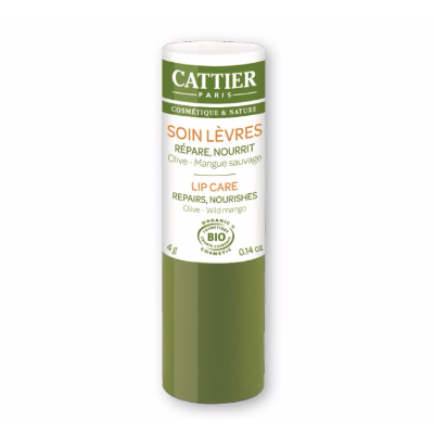Cattier Paris Lip Care Olive-Wild Mango 有機潤唇膏 4g