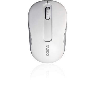 Rapoo M10-W 無線迷你光學滑鼠 白色 香港行貨