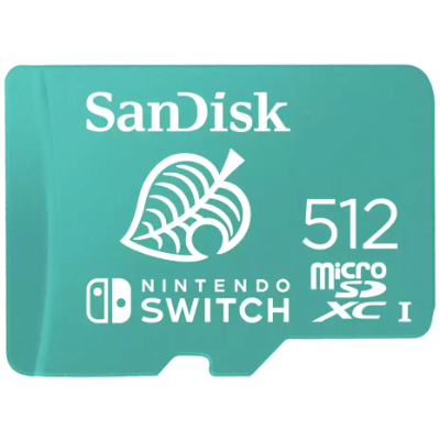 SanDisk Extreme microSD for Nintendo Switch MICROSDXC 記憶卡 512GB SDSQXAO-512G-GN3ZN 香港行貨