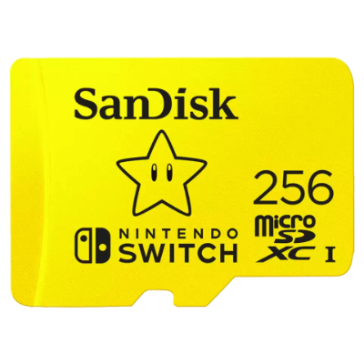 SanDisk Extreme microSD for Nintendo Switch MICROSDXC 記憶卡 256GB SDSQXAO-256G-GN3ZN 香港行貨