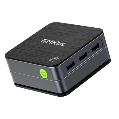 GMK NucBox G2 N100/12GB/1TB/Intel UHD/Win11 Pro Mini Desktop Computer - Black CS-GNBG2