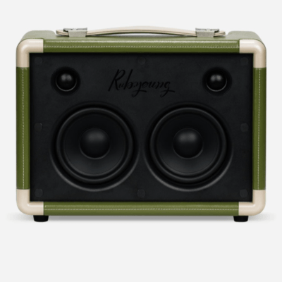 Rubyoung M430 Nappa Leather Premium Bluetooth Speaker Green