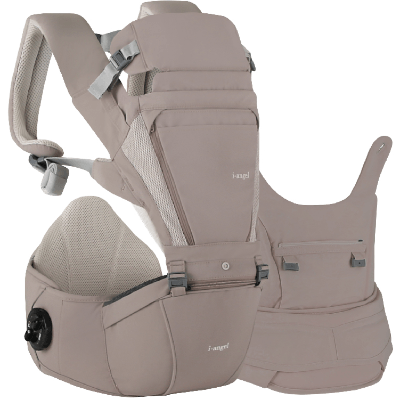i-angel Dr. Dail Plus All-in-one Hip Seat Carrier Latte