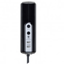 Masterplug SRGDSU63PB 13A 6 sockets Extension Cord with 2 USB 3M - Black
