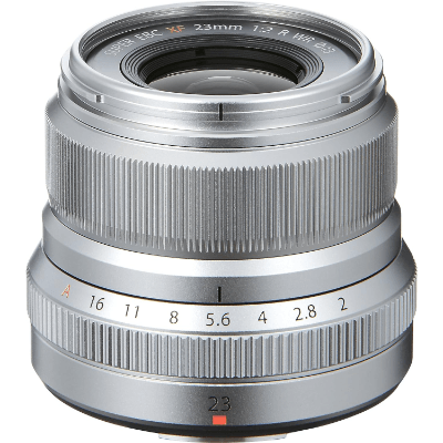 Fujifilm FUJINON XF23mmF2 R WR Lens - Silver F540.1259S