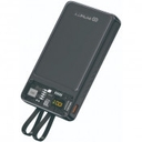 Infinity TN20 20000mAh 20W PD3.0 Power Bank with built-in Type-C and Lightning Cable - Black IN-TN20-BK