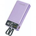Infinity TN20 20000mAh 20W PD3.0 Power Bank with built-in Type-C and Lightning Cable - Purple IN-TN20-PE