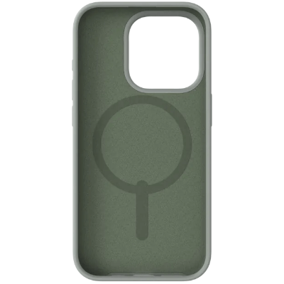 ZAGG iPhone 15 Pro Manhattan Snap 石墨烯Magsafe 磁吸矽膠手機殼 灰綠 702312690 香港行貨