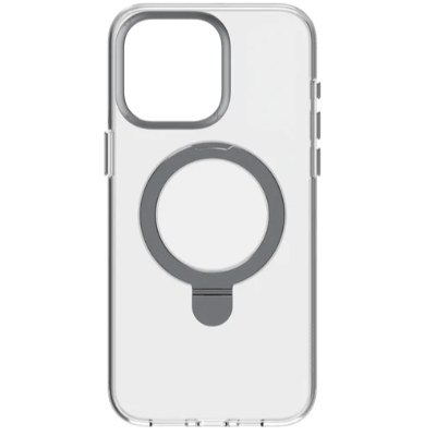 Momax CaseForm Flip iPhone 15 Pro Magnetic case - Transparent Black MAAP23MD