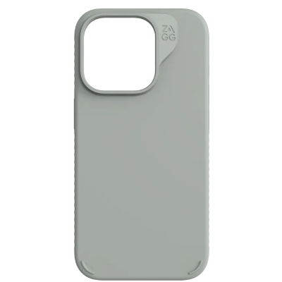 ZAGG iPhone 15 Pro Manhattan Snap 石墨烯Magsafe 磁吸矽膠手機殼 灰綠 702312690 香港行貨