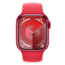 Apple Watch Series 9 GPS+Cellular 41mm (PRODUCT)RED Aluminium Case Smart Watch with(PRODUCT)RED Sport Band S/M MRY73ZA/A