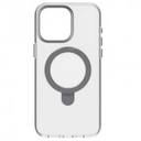 Momax CaseForm Flip iPhone 15 Pro Max Magnetic case - Transparent Black MAAP23XLD