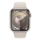 Apple Watch Series 9 GPS 45mm Starlight Aluminium Case Smart Watch with Starlight Sport Band - S/M MR963ZP/A