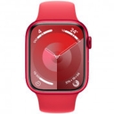 Apple Watch Series 9 GPS 45mm (PRODUCT)RED Aluminium Case Smart Watch with (PRODUCT)RED Sport Band - M/L MRXK3ZP/A