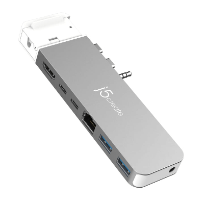 j5create USB4 8 合 1 功能集線器 (附MagSafe 保護套) UH-JCD395 香港行貨