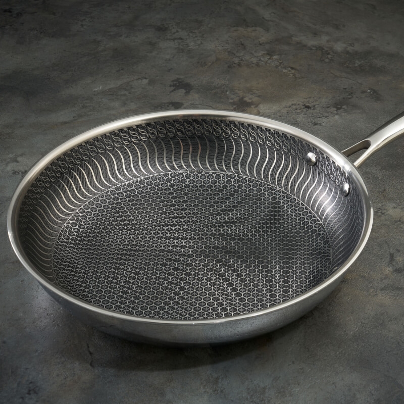 Pattern Long Pan diseno – 28cm 3PLY S Pattern Non-Stick Pan | YOHO