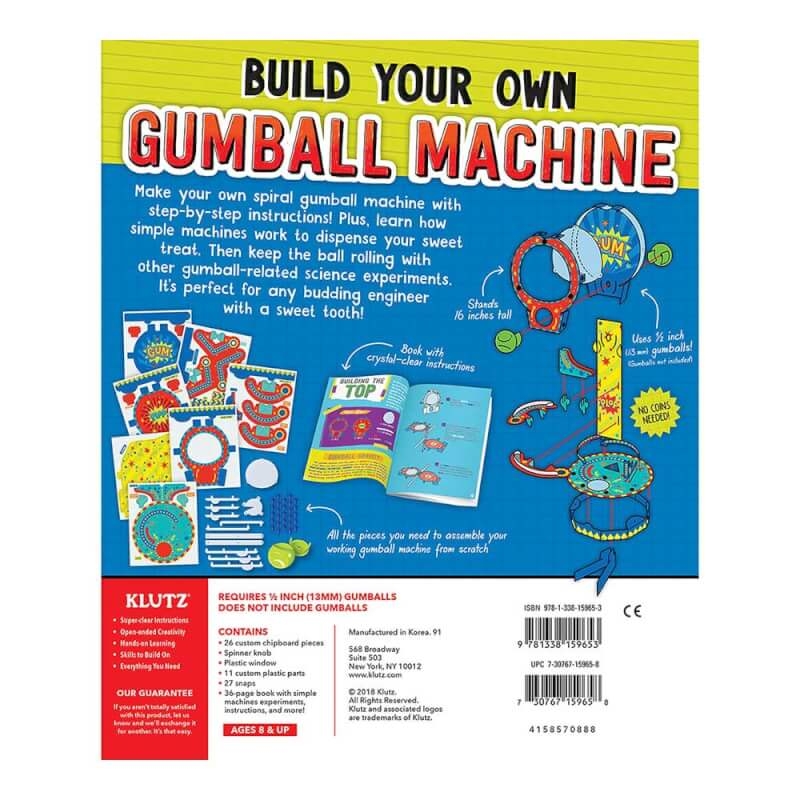 Stem Making Machine Klutz STEM Maker Lab Gumball Machine 美國STEAM DIY玩具糖果機 | YOHO