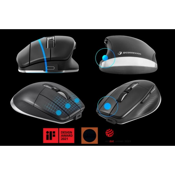 Cd Mouse 3Dconnexion CadMouse Pro Wireless Professional CAD Mouse | Dedicated ...