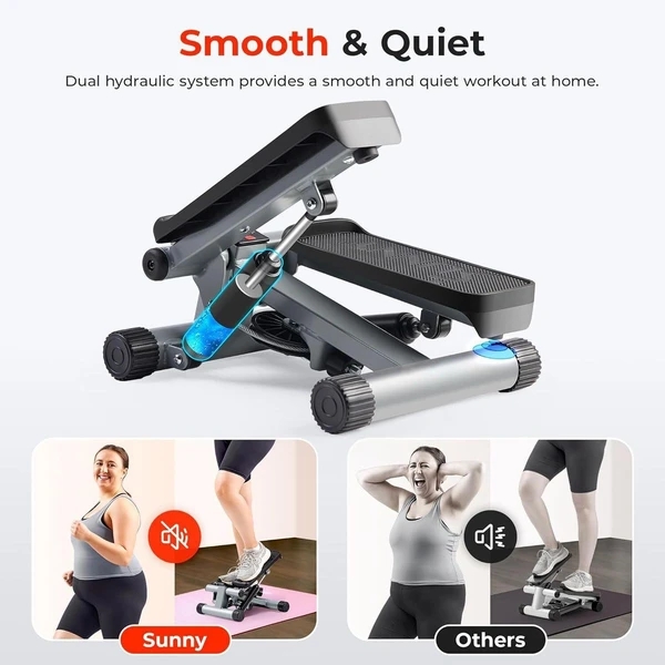 Machine. Step Padel Dadadi Mini 2-in-1 hand-operated stepper stair step exercise machine ...