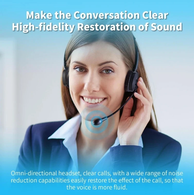 Hp Mircophone HP 惠普 【平行進口】HP - Headset for Call Center DHE-8009/ 耳機/ 麥克風/ Mircophone ...