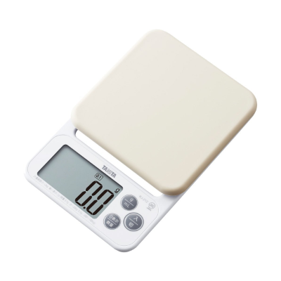 KJ-212-WH Electronic Kitchen Scale 2KG (0.1g micro display) - White