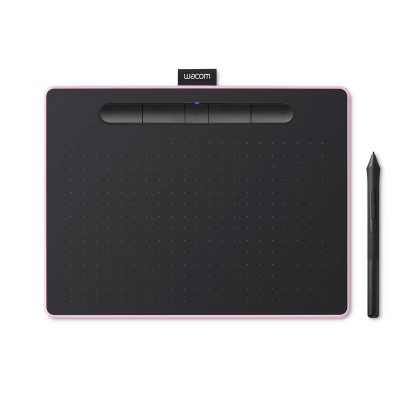 Wacom Intuos S Bluetooth Digital Drawing Pad S Size - Pink CTL-4100WL/P0-C