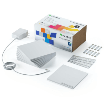 Nanoleaf Canvas Smarter Kit (Light Square)  - 9 Packs