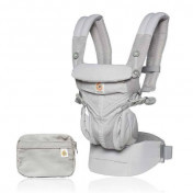 Ergobaby Omni 360 Cool Air Mesh Baby Carrier All-In-One BCS360PGREY - Pearl Grey