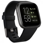 Fitbit Versa 2 Smartwatch - Carbon Black FB507BKBK-FRCJK/L