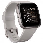 Fitbit Versa 2 Smartwatch - Grey Mist FB507GYSR-FRCJK/L