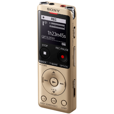 Sony ICD-UX570F 4GB Recorder - Gold ICD-UX570FNCE