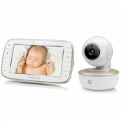 Motorola MBP 855 Connect 無線高清嬰兒監察器 白色 香港行貨