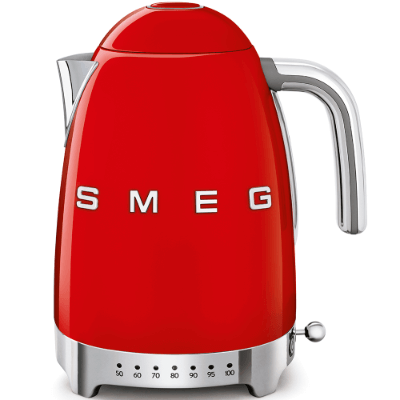 Smeg 50S 1.7L Variable Temperature Kettle - Red