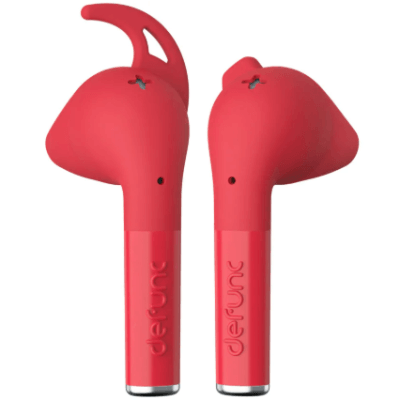 Defunc True Plus True Wireless Bluetooth Earphones - Red