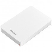 Buffalo MiniStation Safe HD-PGF2.0U3-BWHA 2TB Shock-Proof Portable Hard Disk - White