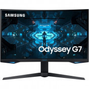 Samsung 27" 2K WQHD 240Hz G-Sync 1ms 1000R HDR 600 Ultraslim Curved Gaming Monitor Odyssey G7 LC27G75TQSCXXK