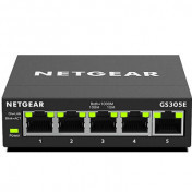 Netgear GS305E 5-Port Gigabit Smart Managed Plus SOHO Switch