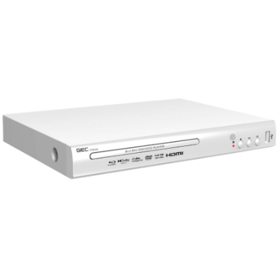 GIEC THB330 Blu-ray DVD Player - White